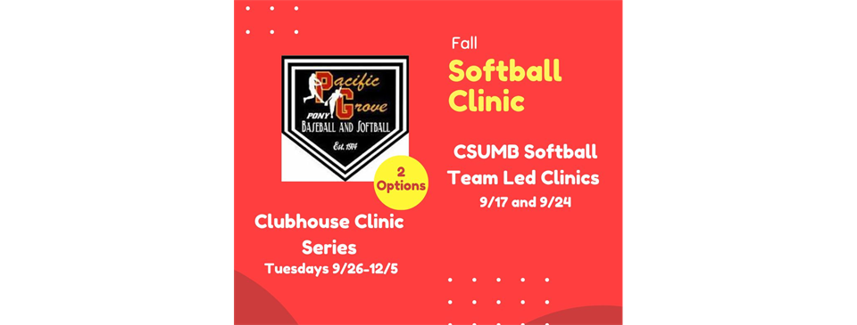 Fall Softball Clinics
